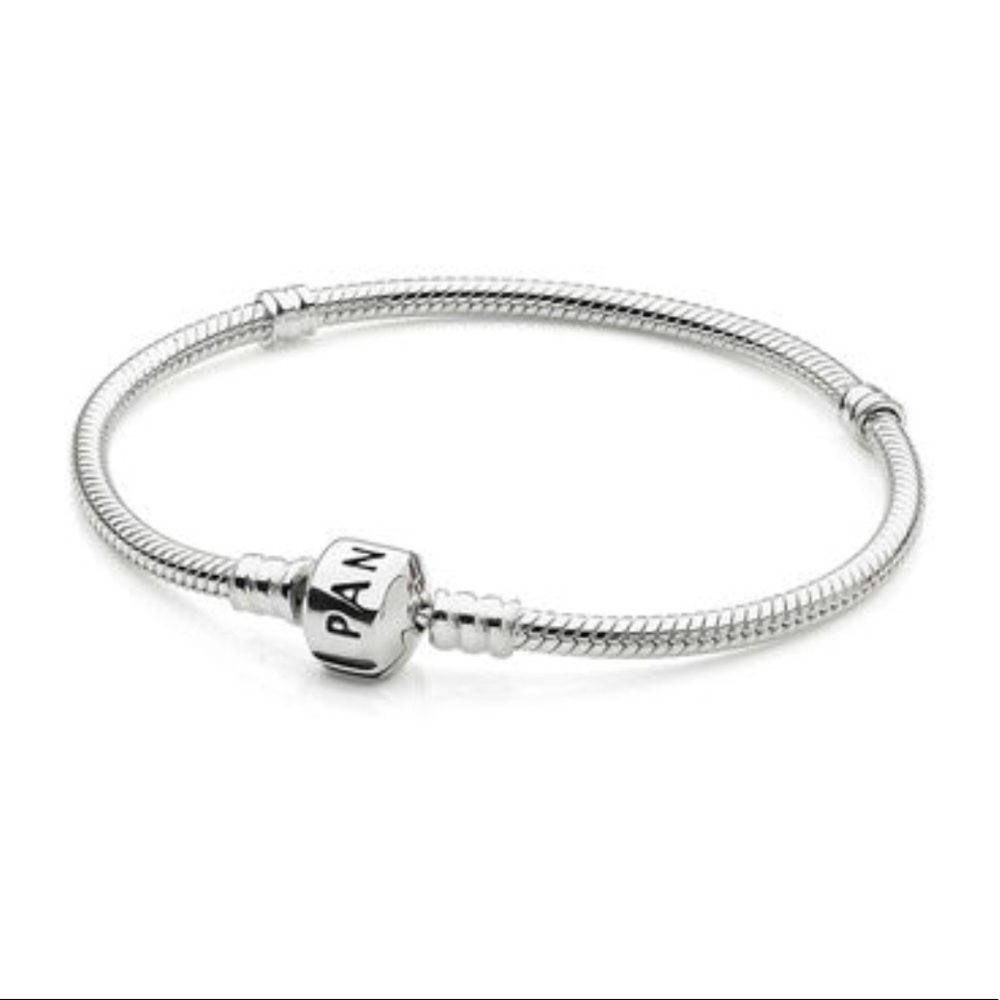 Pandora Jewelry Iconic Silver Charm Bracelet